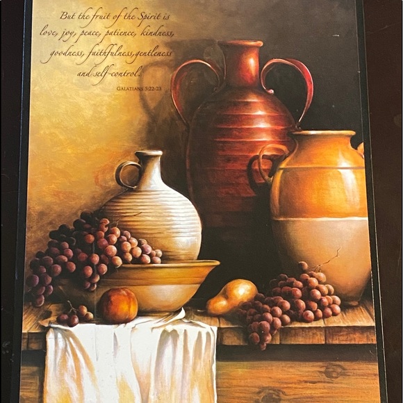 Home Decor inspirational plaque Galatians 5:22-23 - Picture 5 of 9